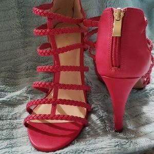 Cross Rope Sandal Heel
